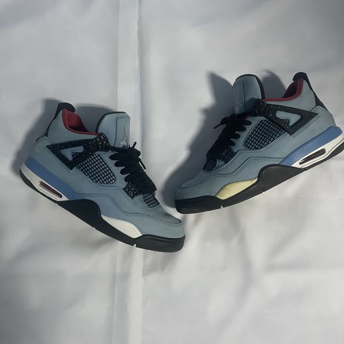 Кросівки Nike Air Jordan 4 Cactus Jack Blue