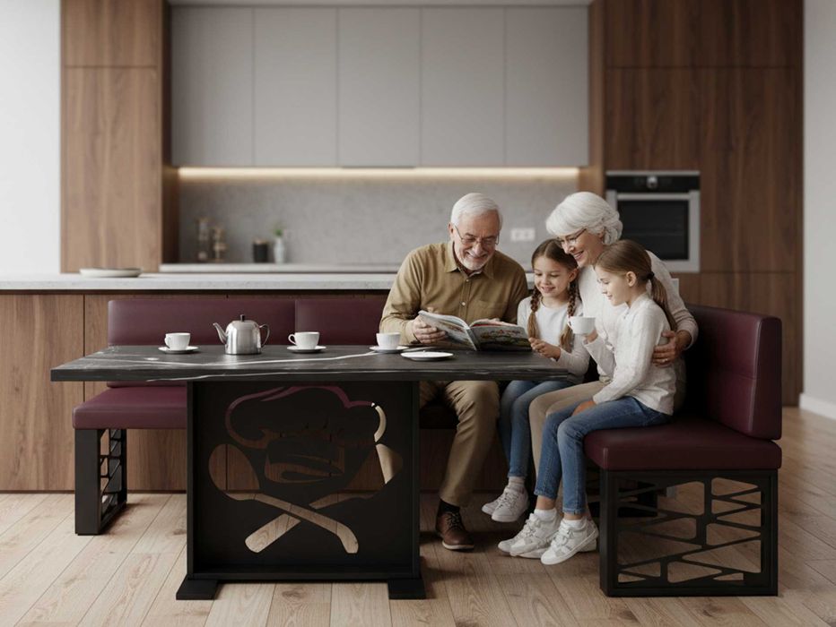 Narożnik kuchenny tapicerowany