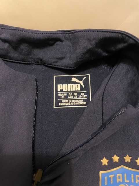 Bluza piłkarska Włochy Italia Puma L młodzieżowe