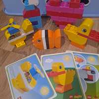 Klocki lego duplo zwierzatka samolot ryba kaczka