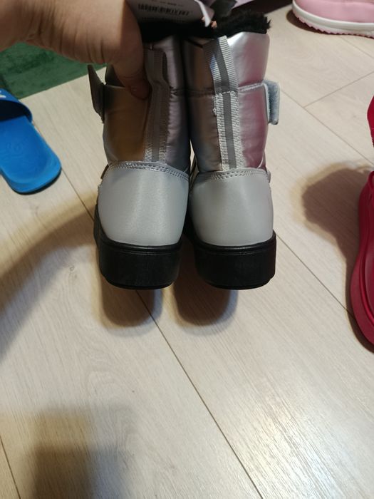 Дитячі зимові черевики, ботинки на дівчинку 34 розмір
