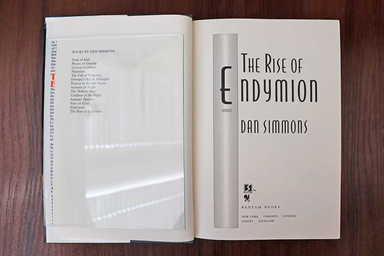 Dan Simmons. The Rise of Endymion / English, ж.обкл, 1997, 1е видання