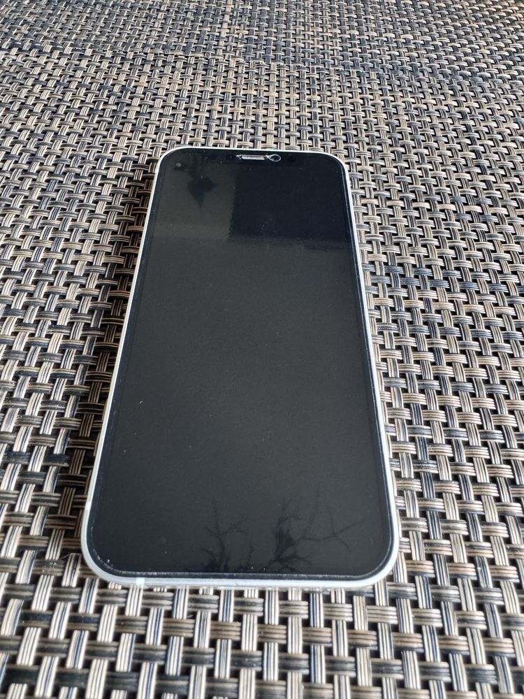 Iphone 12 mini 256 gb, biały plus leathercase