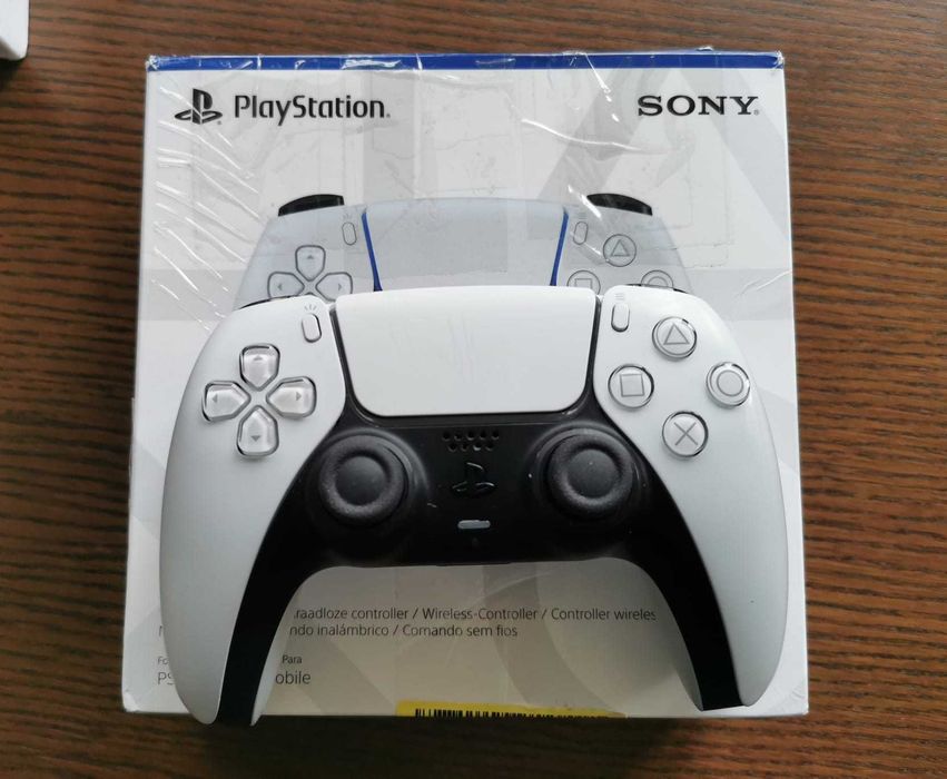 Pad DualSense PS5 White biały – nowe analogi magnetyczne