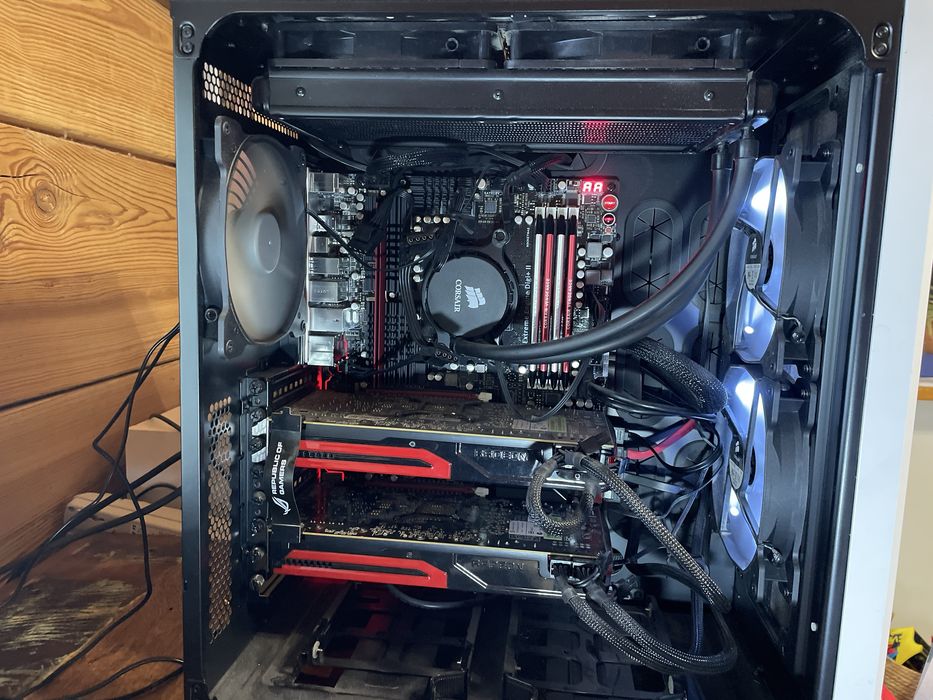 Komputer PC amd-9370, radeon 2GB x2, 32GB Ram