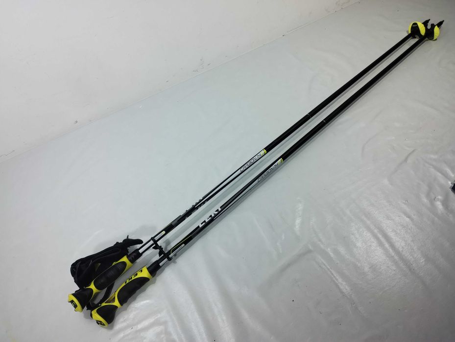 kijki narciarskie do nart Leki carbon 14S dł 120 cm nowe