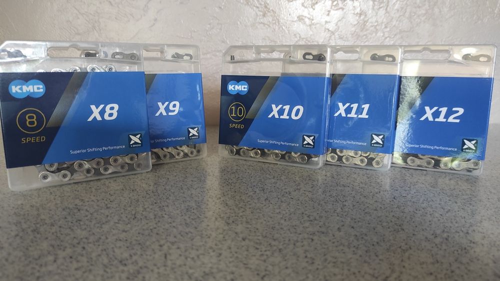 Вело ланцюг ціпок цепь KMC X8 X9 X10 X11 X12 КМС