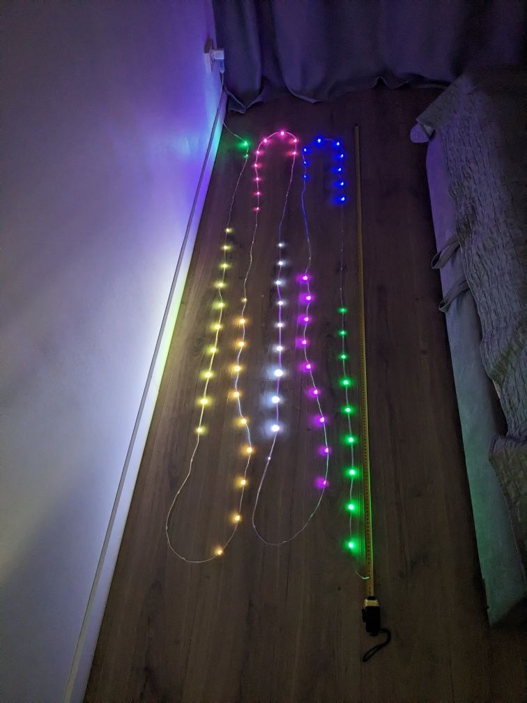 10м+пульт LED RGBW стрічка лед лента  юсб блютус гірлянда