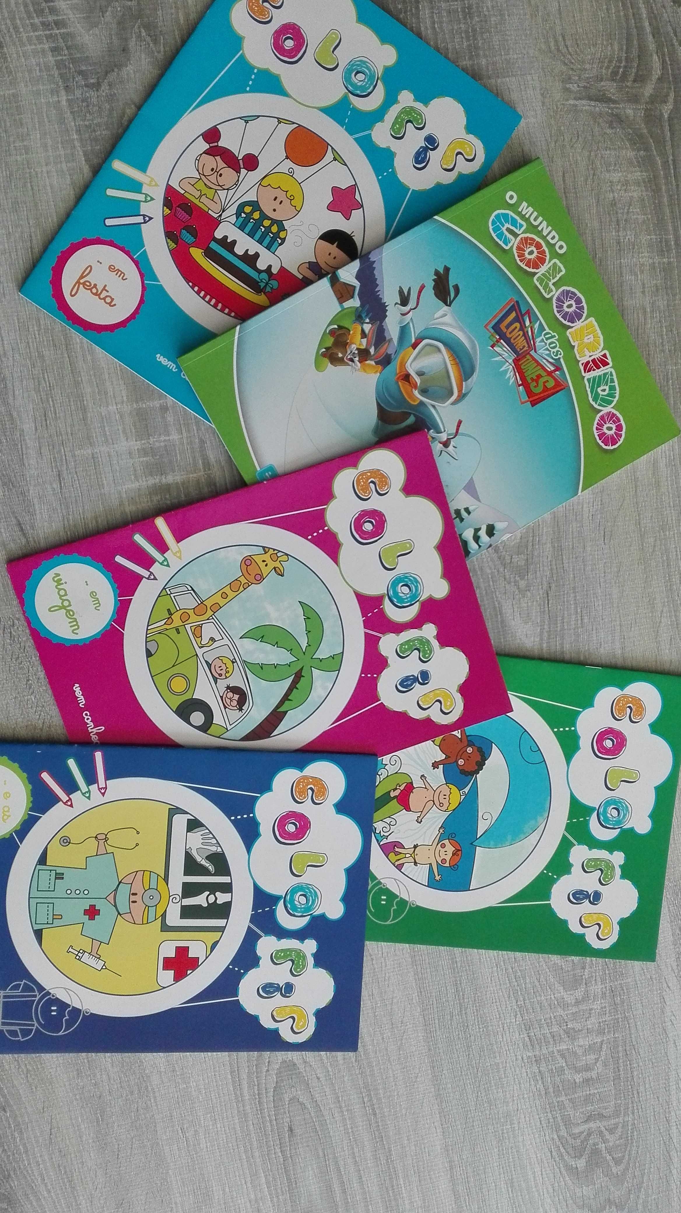 Livros com atividades crianças