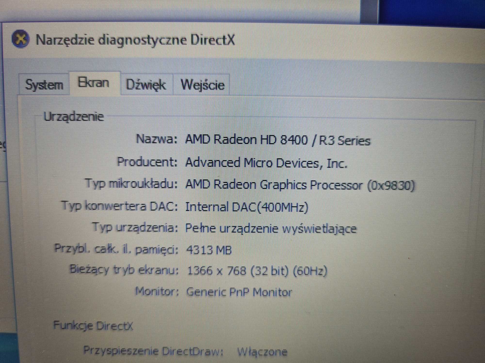 Laptop GAMINGOWY HP 15 A6 I7 8x2.90/2xAMD RADEON 4GB/16gbRAM/ssd/FHD