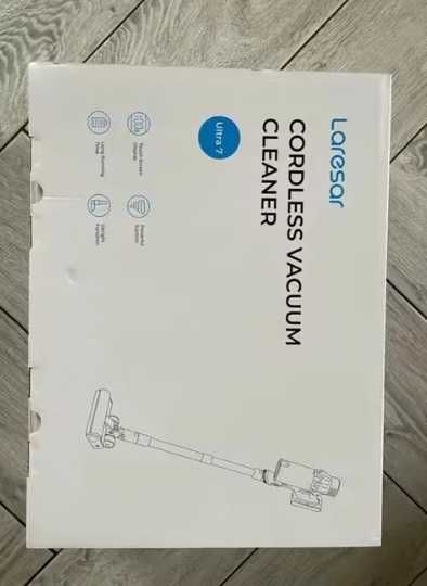 Odkurzacz pionowy bezprzewodowy Laresar V7 500W alternatywa Dyson