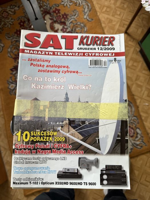 Magazyn telewizji cyfrowej satkurier od 2005
