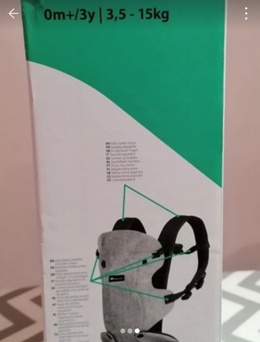 Marsupio bebé confort