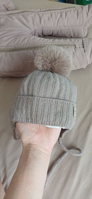 Зимний комбинезон + шапка