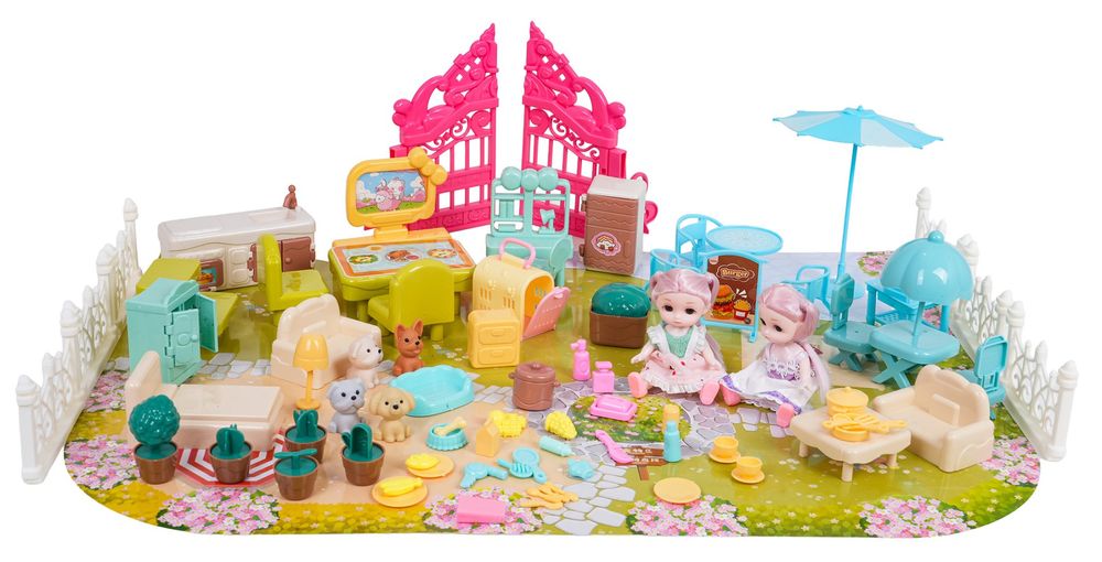 MEGA Domek dla Lalek + Akcesoria