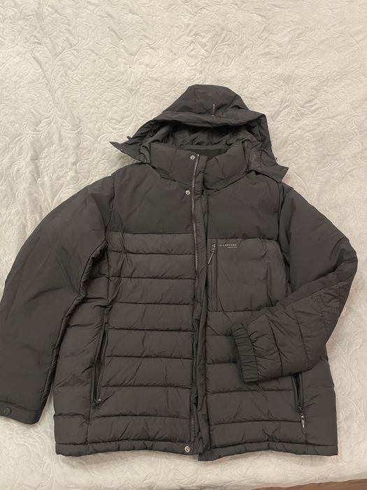 Довга зимова чоловіча куртка