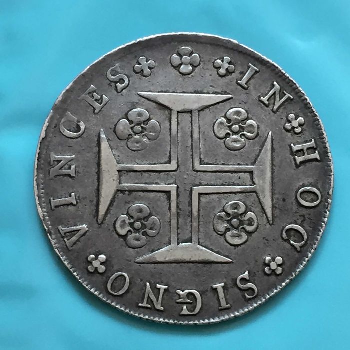Cruzado Novo 480 Réis 1811 - D. João Príncipe Regente - prata