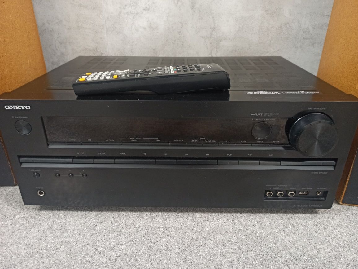 Onkyo TX-NR525 + Pioneer CS-790