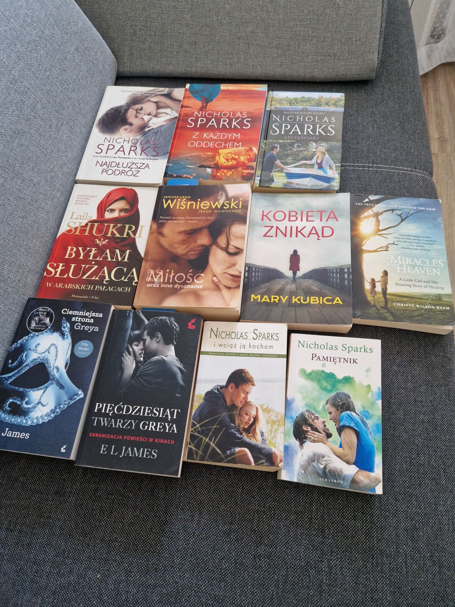 Zestaw książek  Nicholas Sparks