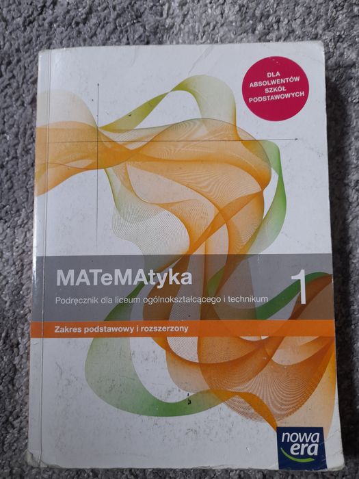 Podręcznik Matematyka 1
