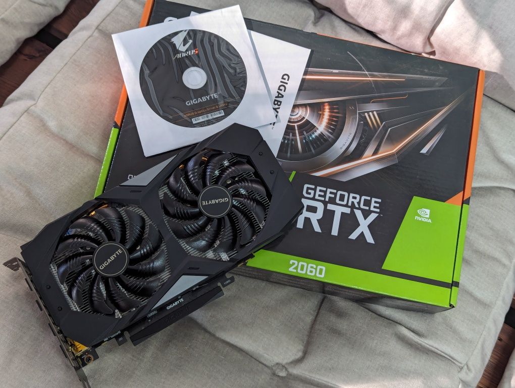 GIGABYTE RTX 2060 OC Edition 6GB (GDDR6)