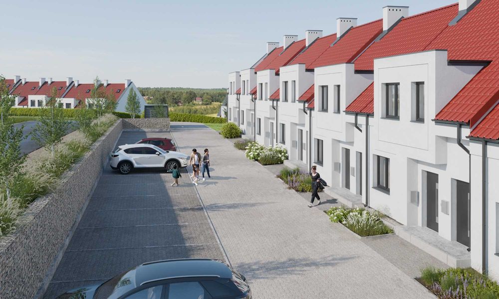 dom w zabudowie szeregowej - I ETAP