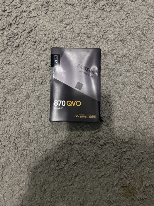 Ссд Samsung 2тб 870 QVO 2TB 2.5" SATA III QLC (MZ-77Q2T0BW)