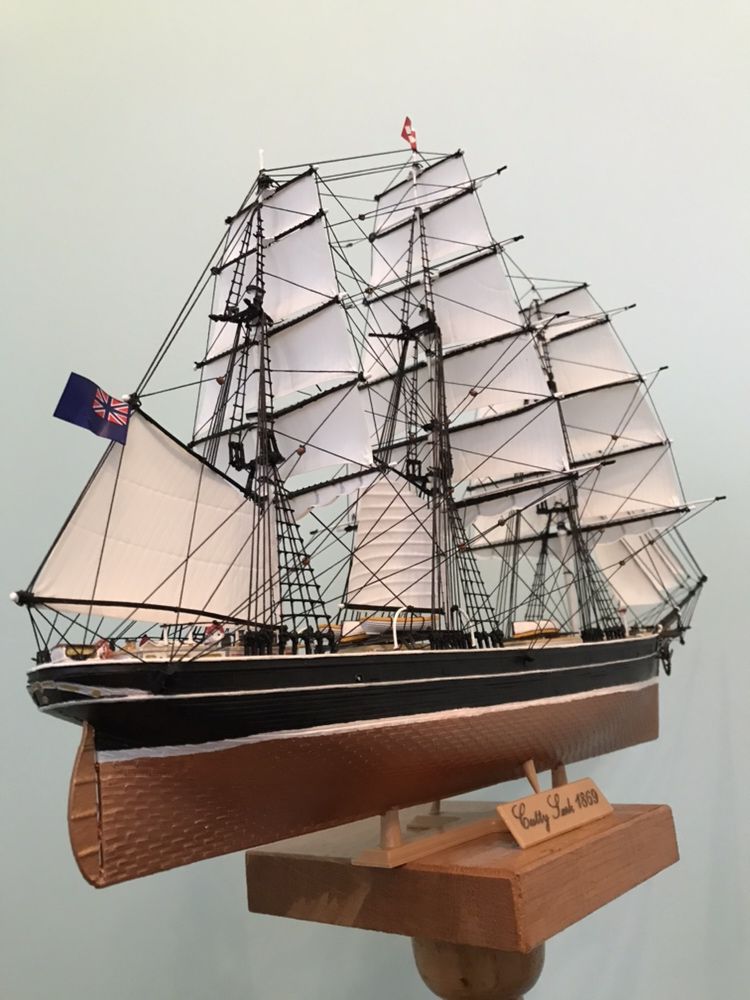 Модель корабля парусника CUTTY SARK