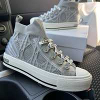 Жіночі високі сірі кеди Walk'n'D Sneaker grey premium
