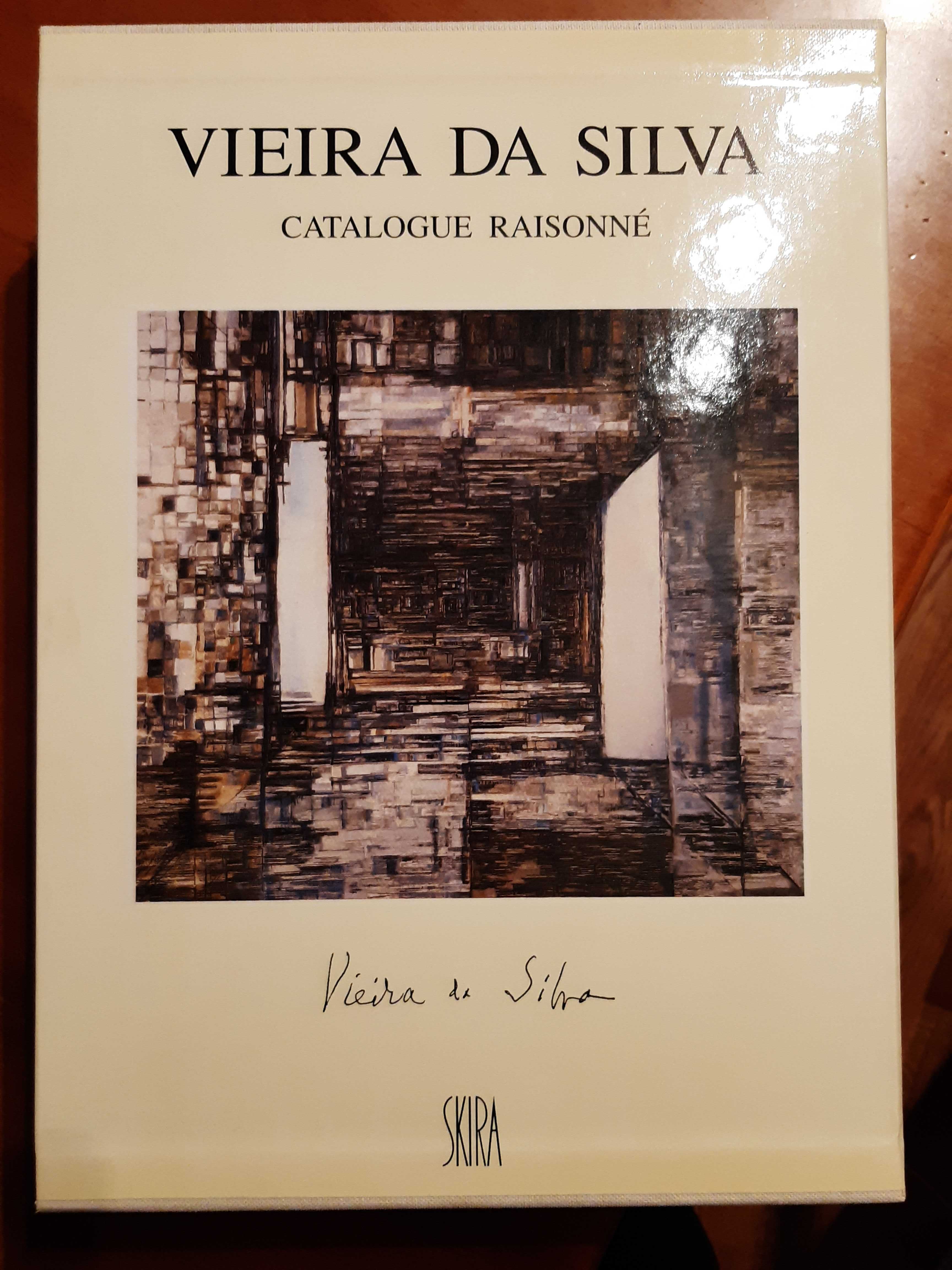 VIEIRA DA SILVA - Catalogue raisonné, monografia e litografia assinada