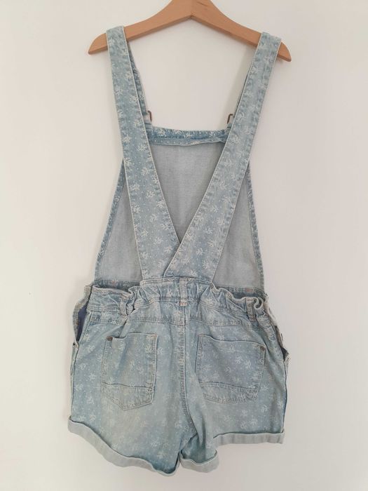 Macacão calção de ganga da Verbaudet (12 anos)