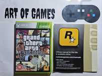 GTA San Andreas Grand Theft Auto San Andreas Xbox 360 Komplet Mapa