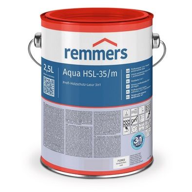 Remmers Aqua HK-Lasur AQUA HSL-35 5L 2,5 L