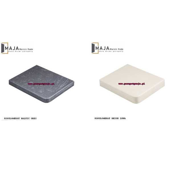 Parapet KAMIEŃ KONGLOMERAT marmurowy polski producent