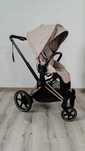 Cybex e priam że wspomaganiem elektrycznym rose gold - cozy beige