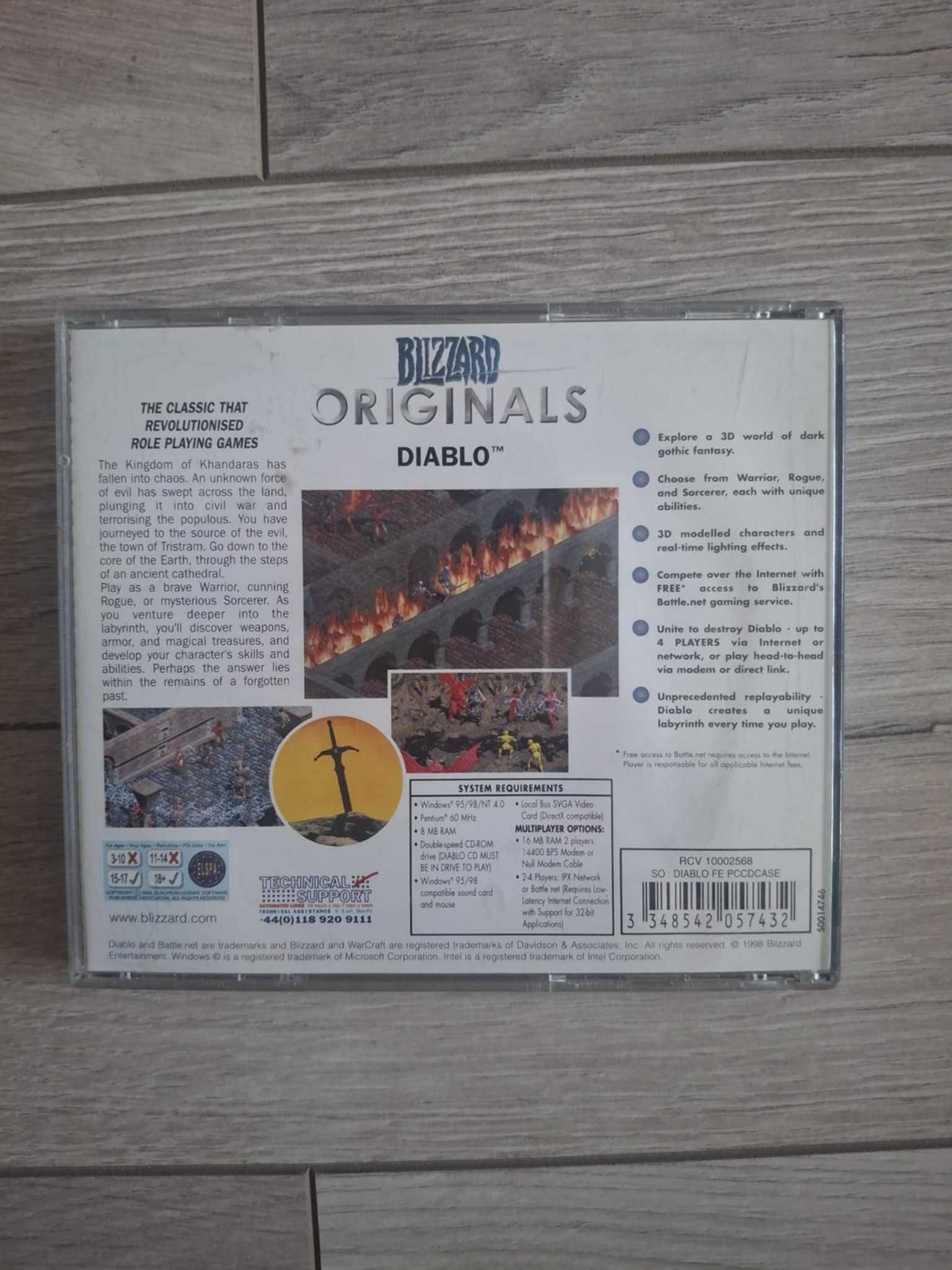 Gra PC Diablo 1 ANG