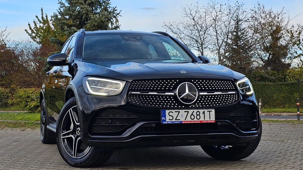 Mercedes-Benz GLC AMG/Kamery/LED/Serwisowany/FV-23%