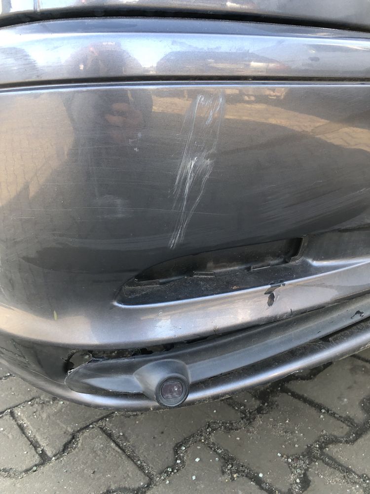 Zderzak tył tylny BMW E46 Coupe Cabrio PDC 400/7 Stahlgrau Metallic