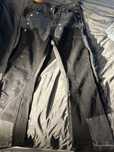 Calças jeans skinny flare
