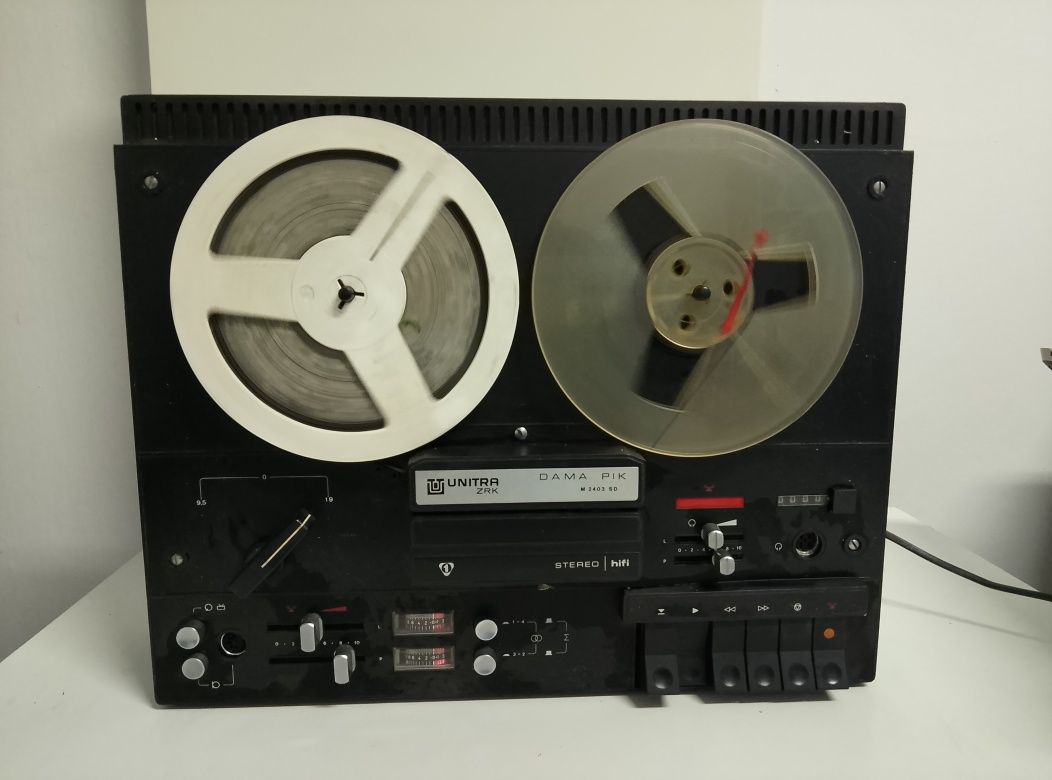 UNITRA dama pik M 2403 sd magnetofon szpulowy  stereo hifi