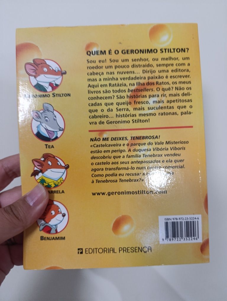 Livro Geronimo Stilton