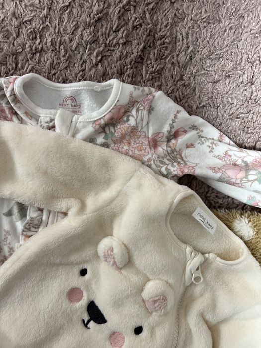 Чоловічки. Ромпери. Next. Blukids. Розмір 1-6 місяців. 3шт разом