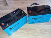 2x Akumulator BLUEBOX 12V 100Ah VRLA AGM – nowe, nieużywane