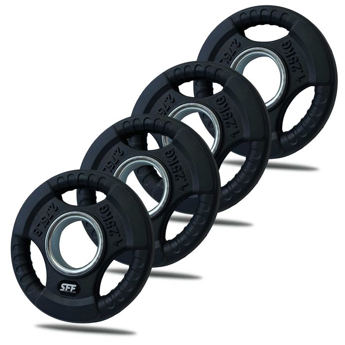 Obciązenie olimpijskie zestaw 4x1,25 kg gumowe 51mm