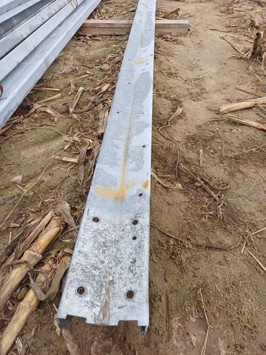 Kształtownik ocynkowany łata sigma 140x50x3mm odcinki 6.4m  hala wiata