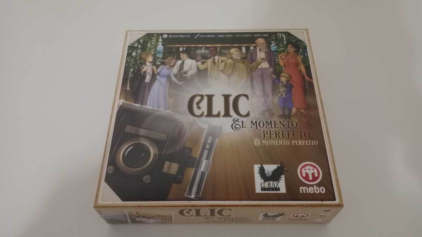Click o Momento Perfeito - Jogo de Tabuleiro