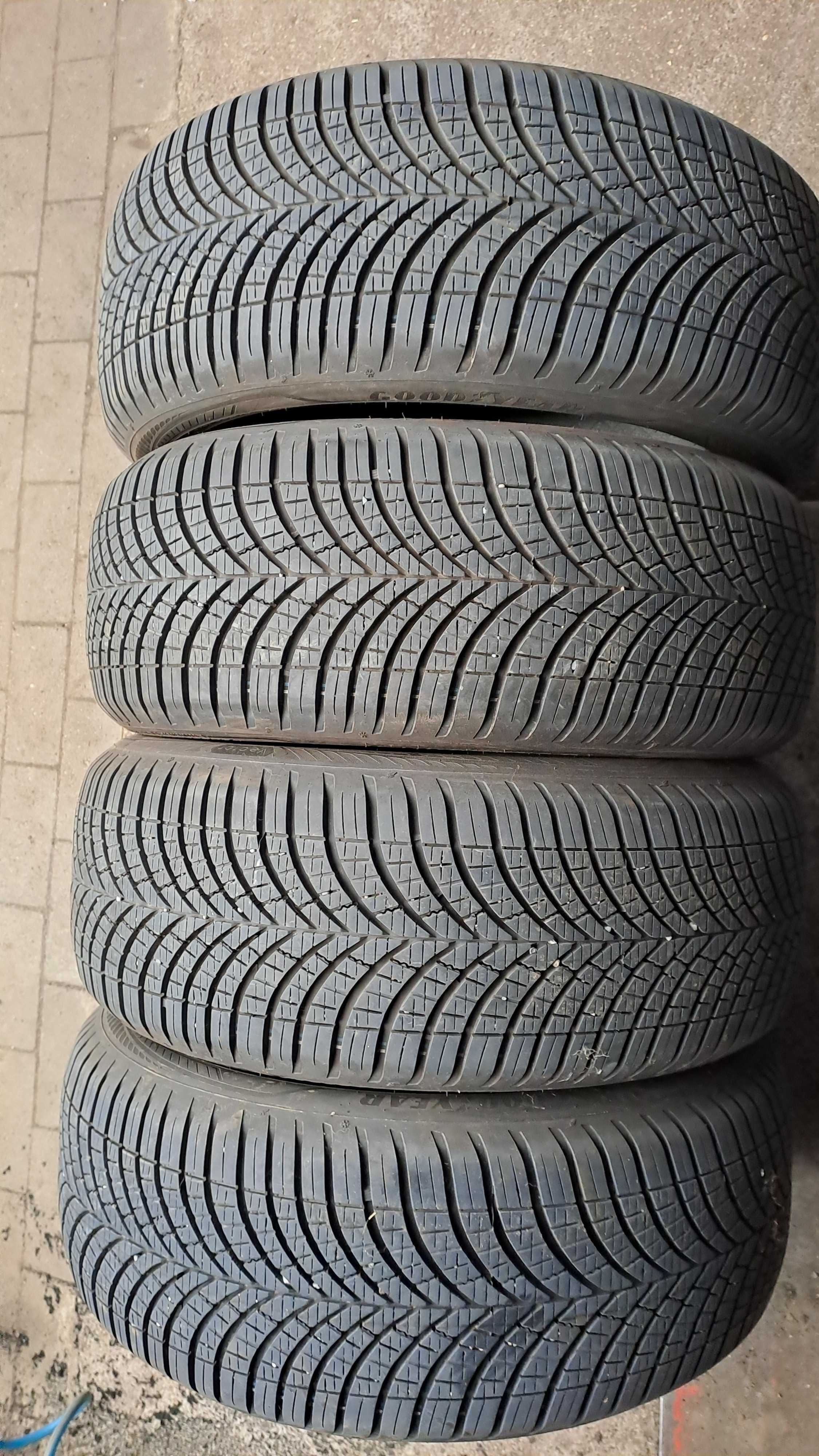 4x Opony 215 50 R 18 GOODYEAR VECTOR 4SEASONS 4szt jak NOWE