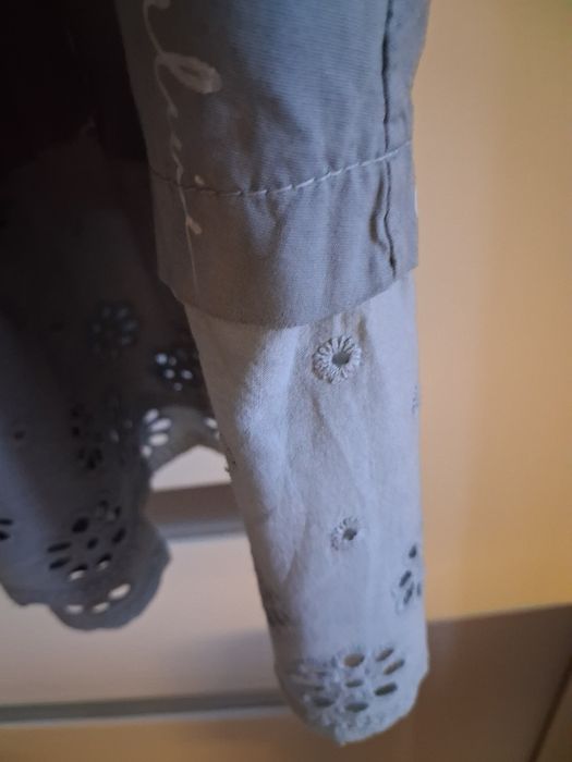 Szara dłuższa koszula