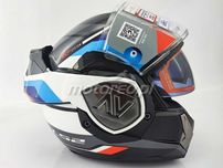 WYPRZEDAŻ Kask Szczękowy Blenda LS2 FF906 ADVANT Sport Red Blue