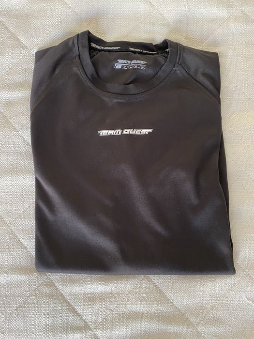 Tshirt de treino preta tam S